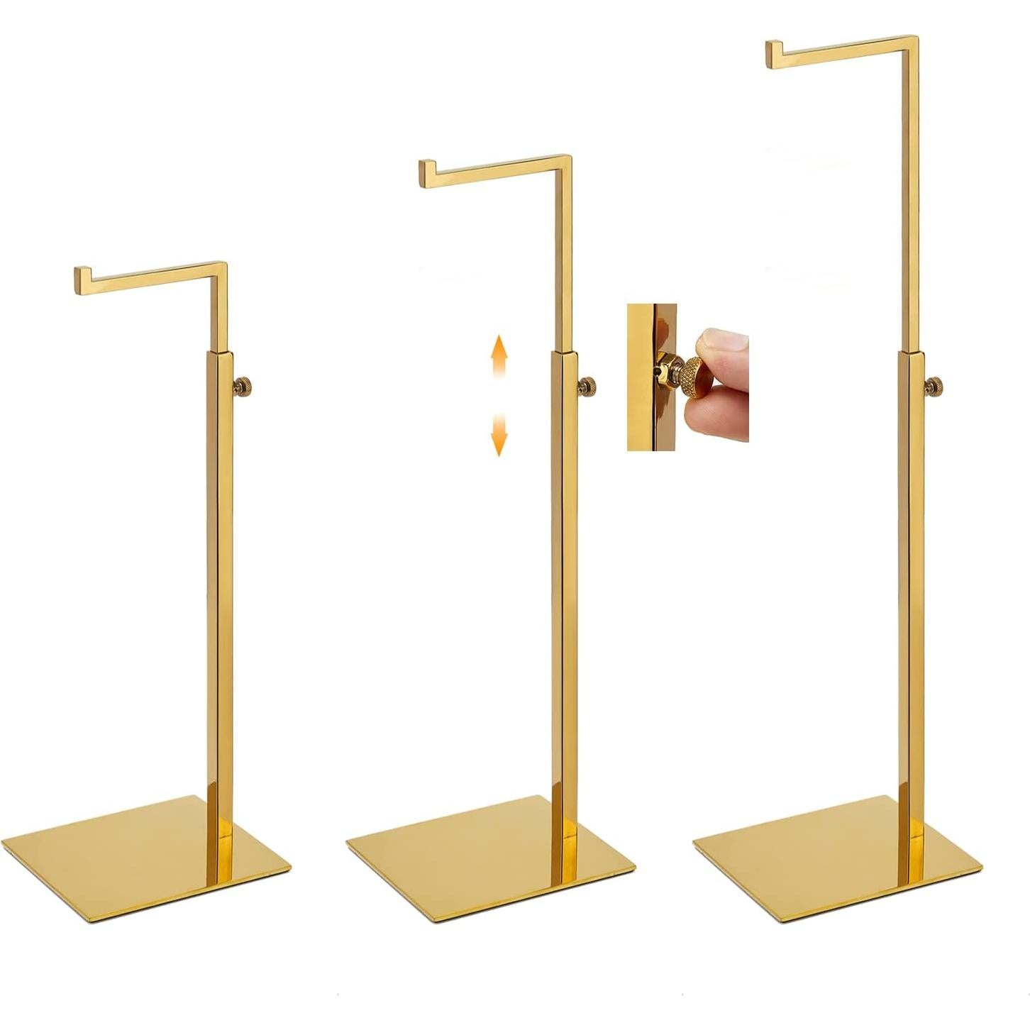 Soporte de exhibición ajustable K KAIDIYIN dorado 63 cm