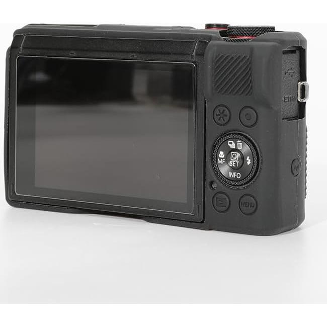 Funda de Silicona Suave Canboc para Canon G7X Mark III - Negra