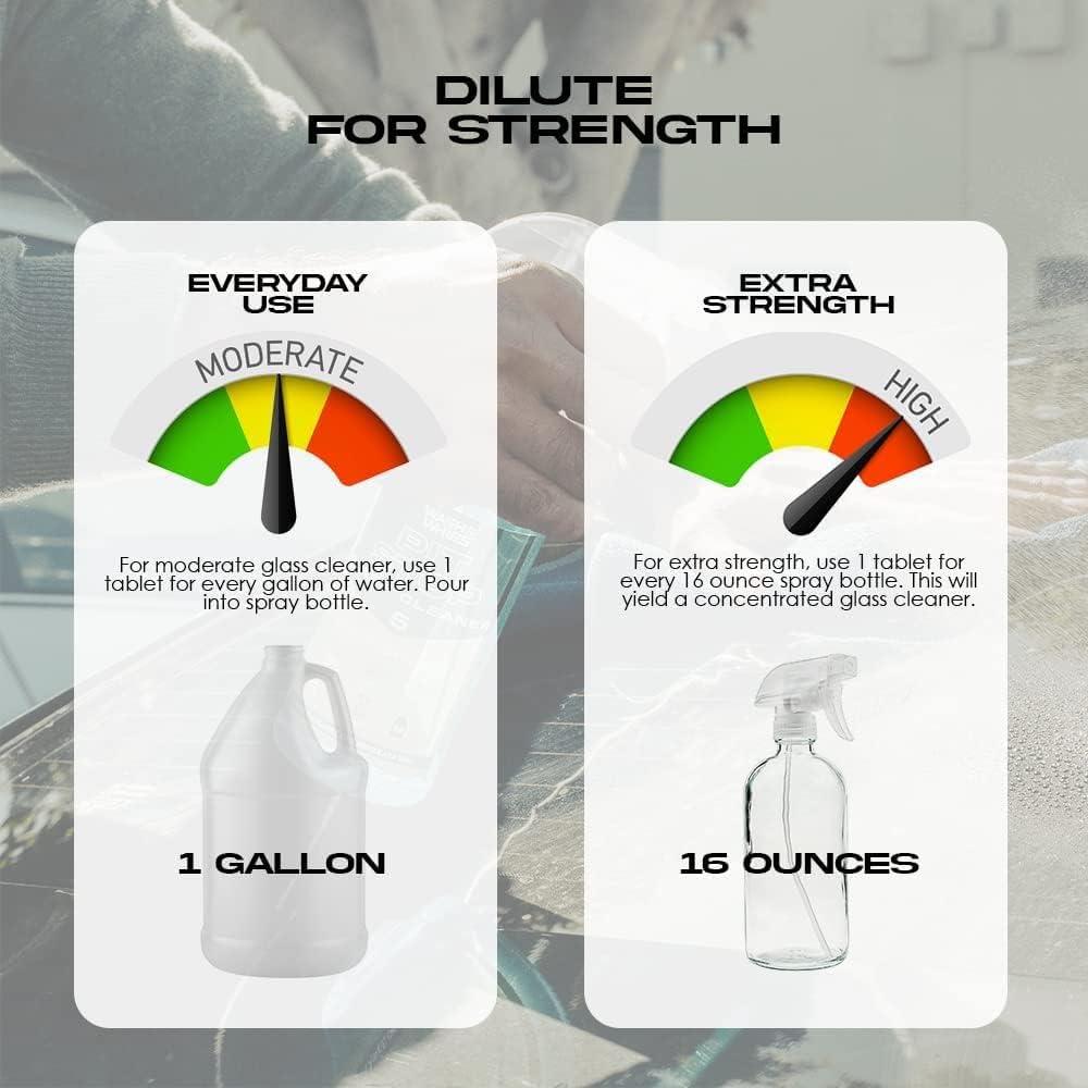 Tabletas Efervescentes Limpiador de Vidrios Pit Stop 5 Unidades