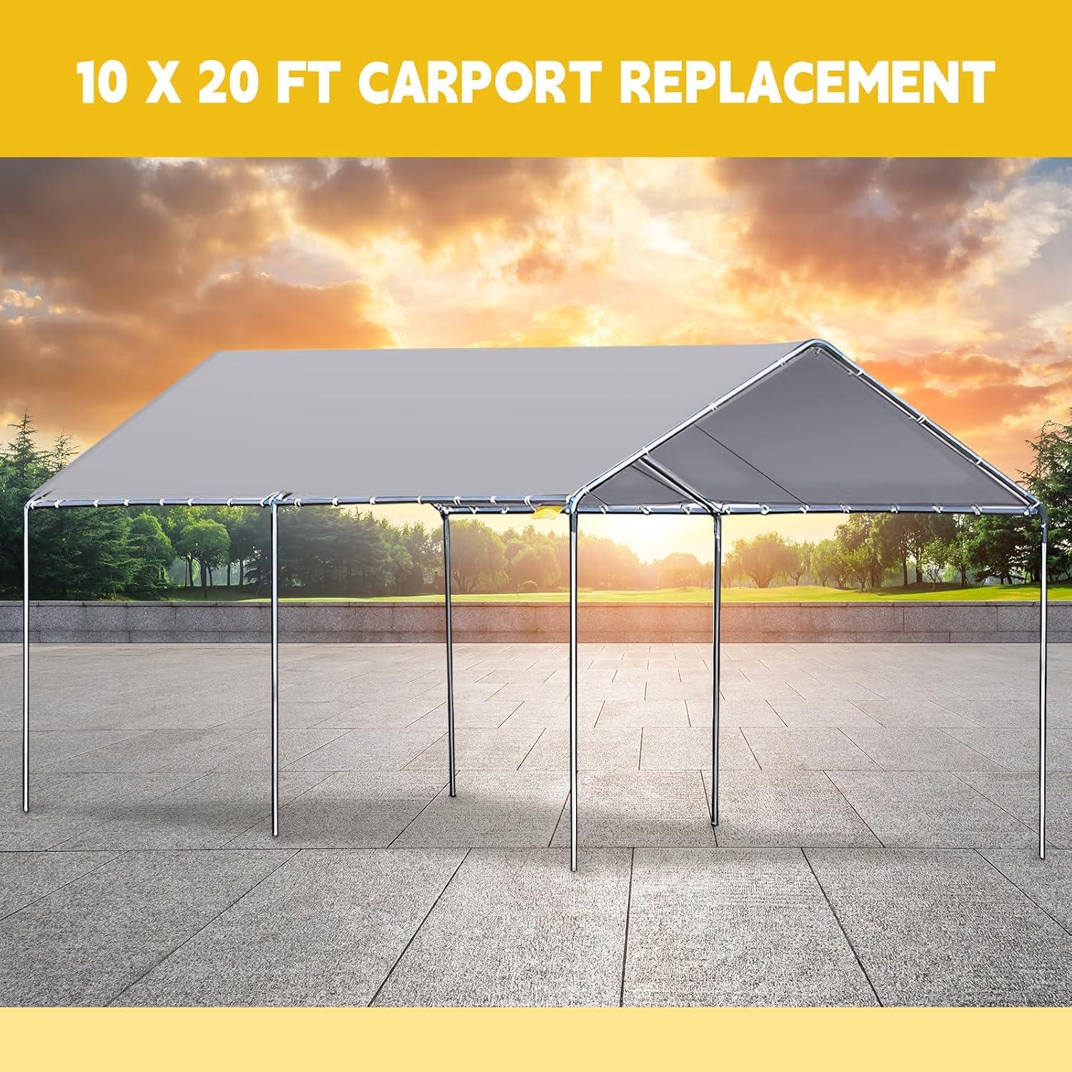 Cubierta de Reemplazo para Carpa Wesnoy 340x600 cm Impermeable