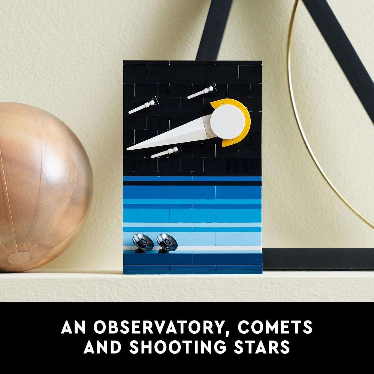 LEGO Ideas Cuentos de la Era Espacial 21340 - 4 Postales 3D