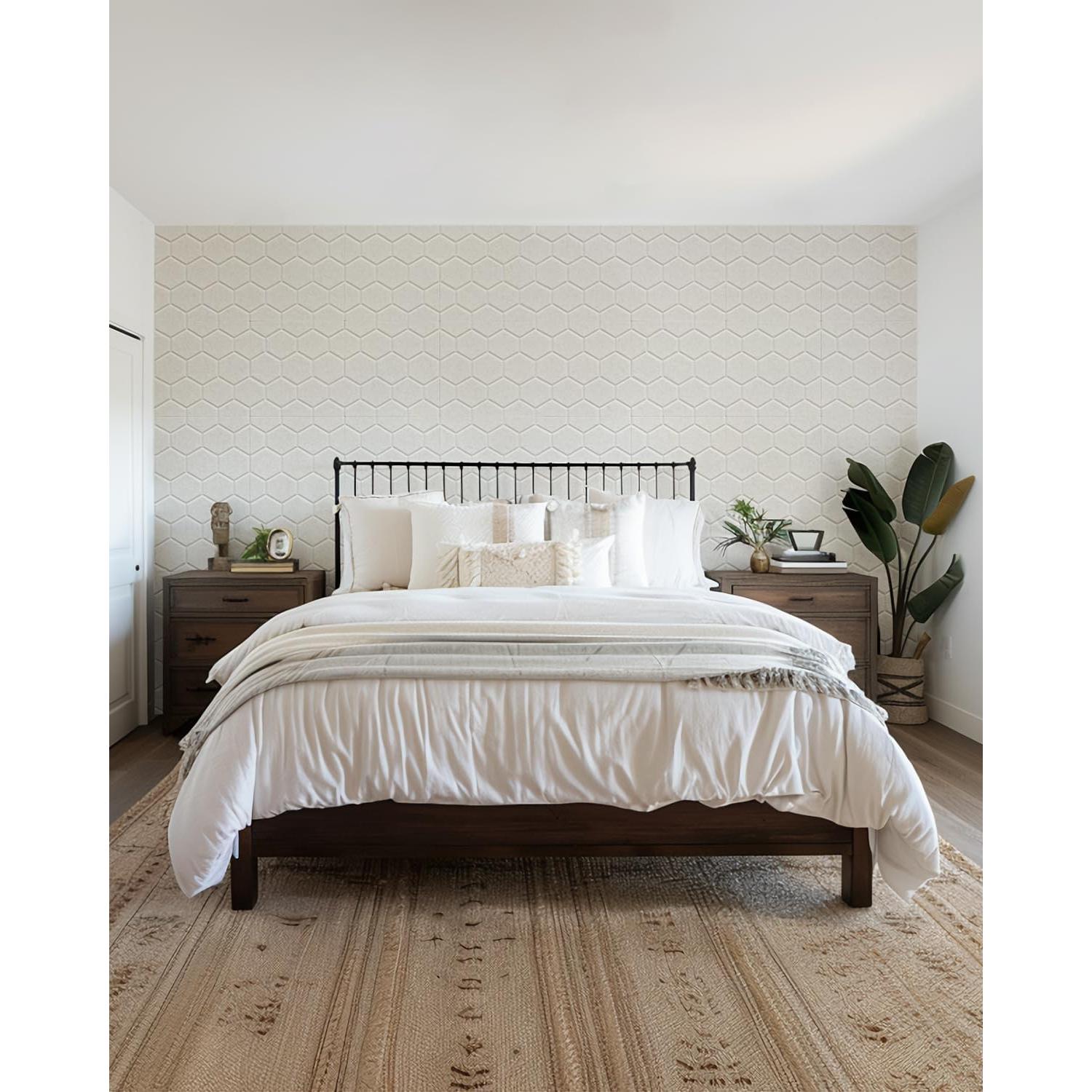 Paneles Acústicos Kuchoow 12 Piezas 30.48cm Beige Aislantes