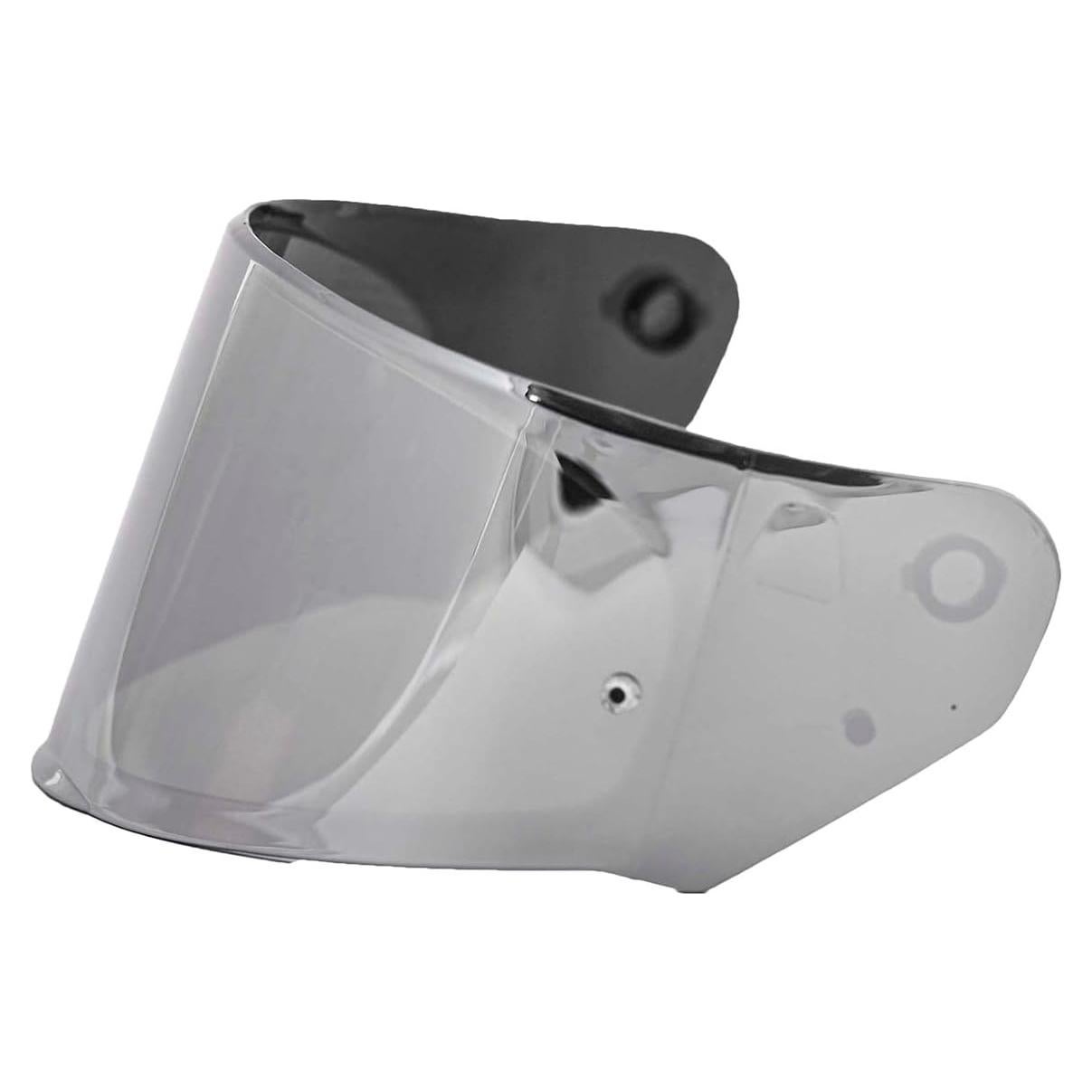 Escudo Facial LS2 Valiant Iridium Plateado 24x11cm