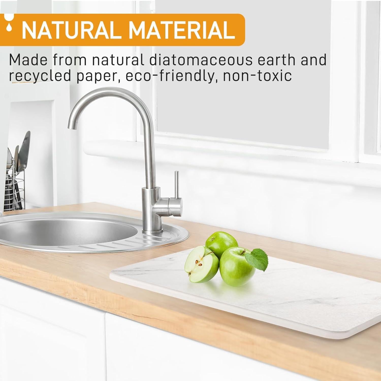 Alfombrilla de Secado de Platos LPRM 40x30 cm Antideslizante