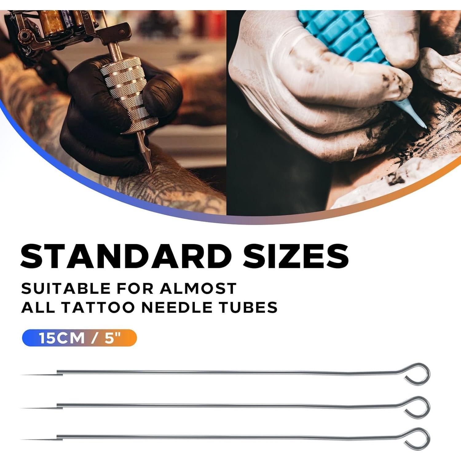 Juego de Agujas de Tatuaje Mixto NAQASE 50pcs Variadas