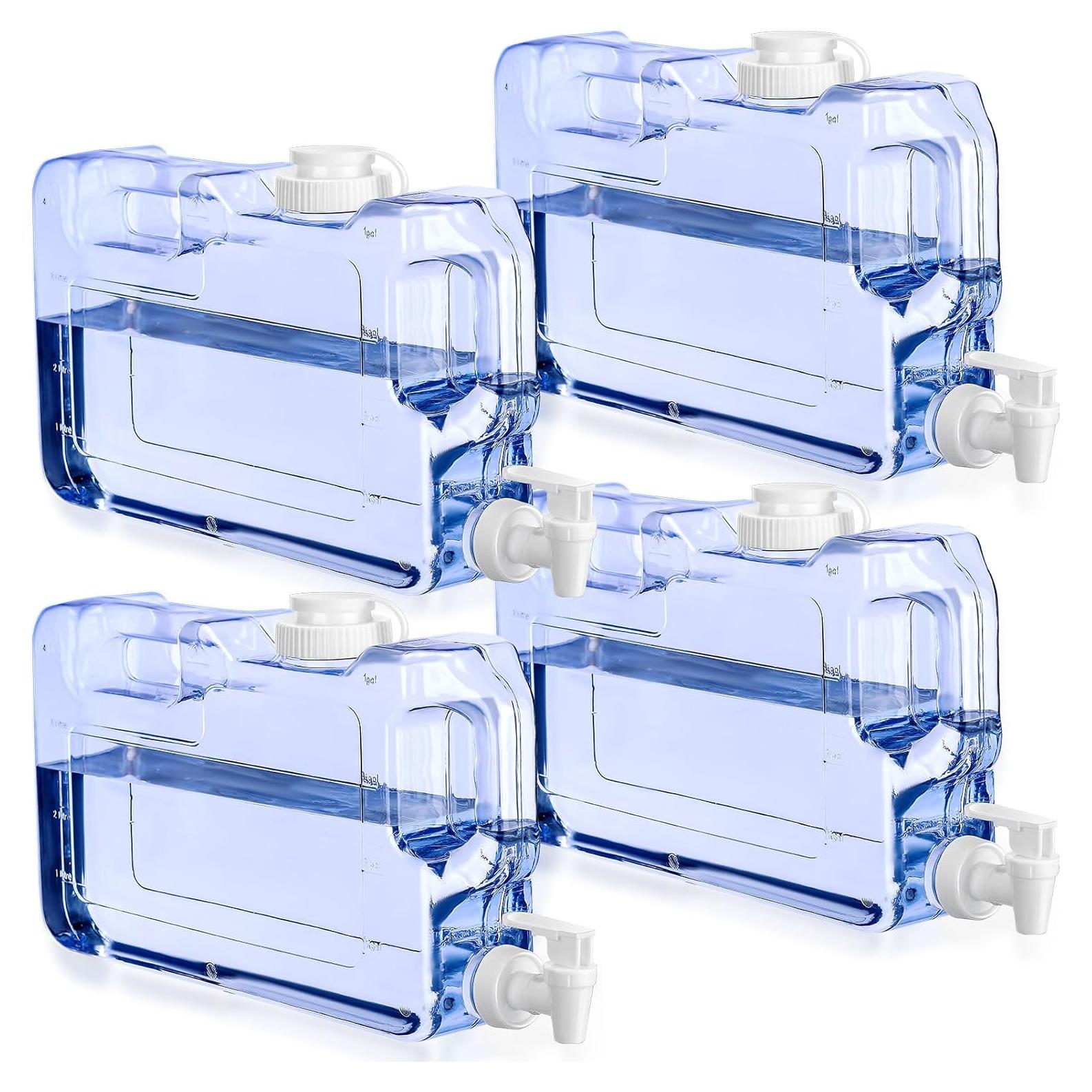 Dispensador de Bebidas Funnymoom 4 Botellas 4.16L Grifo BPA Libre