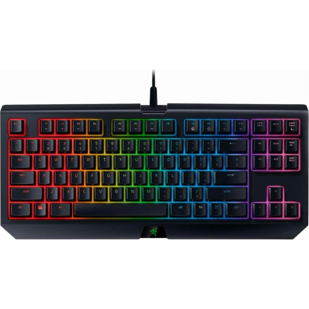 Teclado Mecánico Razer BlackWidow TE Chroma V2 TKL - Interruptores Amarillos