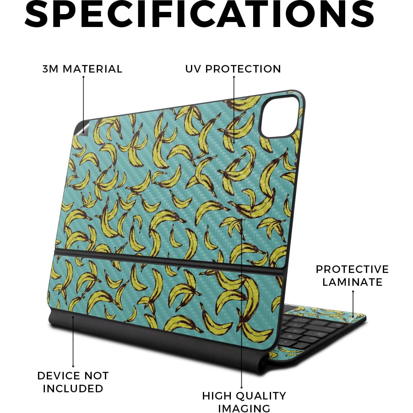 Piel de fibra de carbono MightySkins para Apple Magic Keyboard 11"