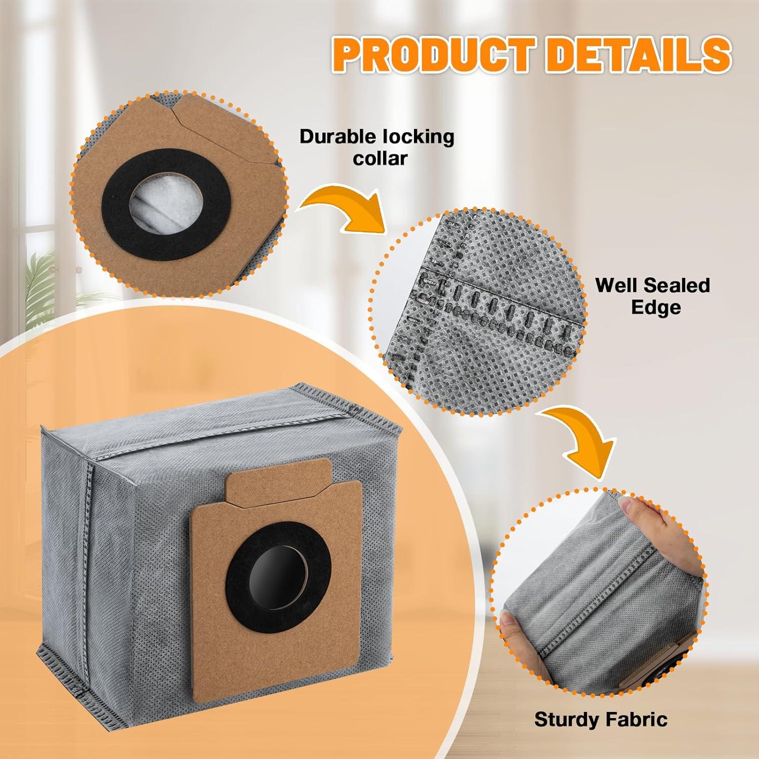 Paquete de 12 bolsas de repuesto Eufy X10 para aspiradora