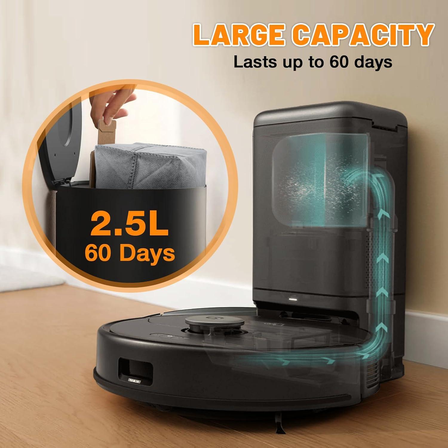 Paquete de 12 bolsas de repuesto Eufy X10 para aspiradora