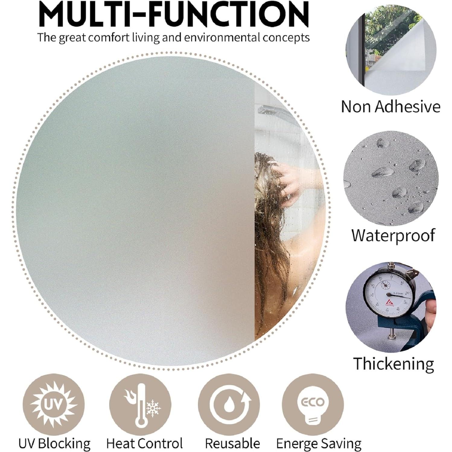 Película de Privacidad KESPEN Esmerilada 44.5 cm x 1.98 m