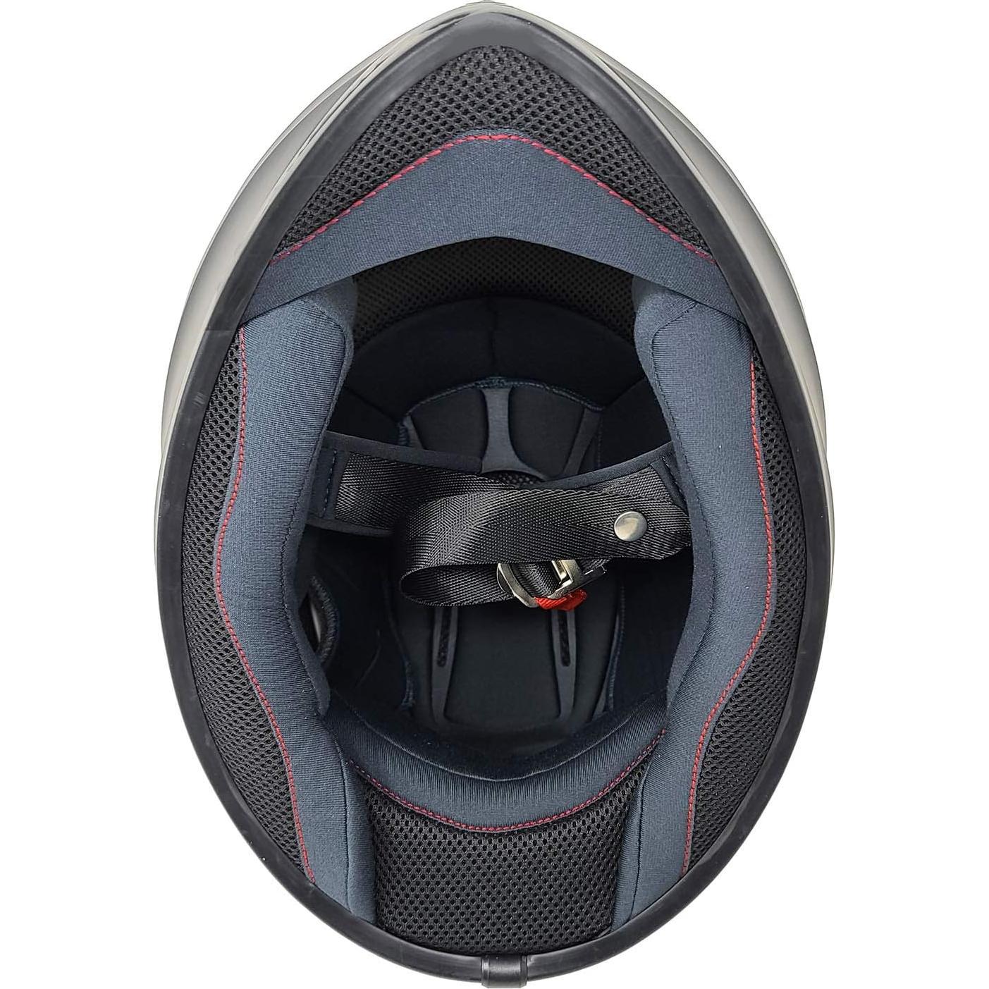 Casco Integral GDM Venom para Motocicleta - Talla S a XL