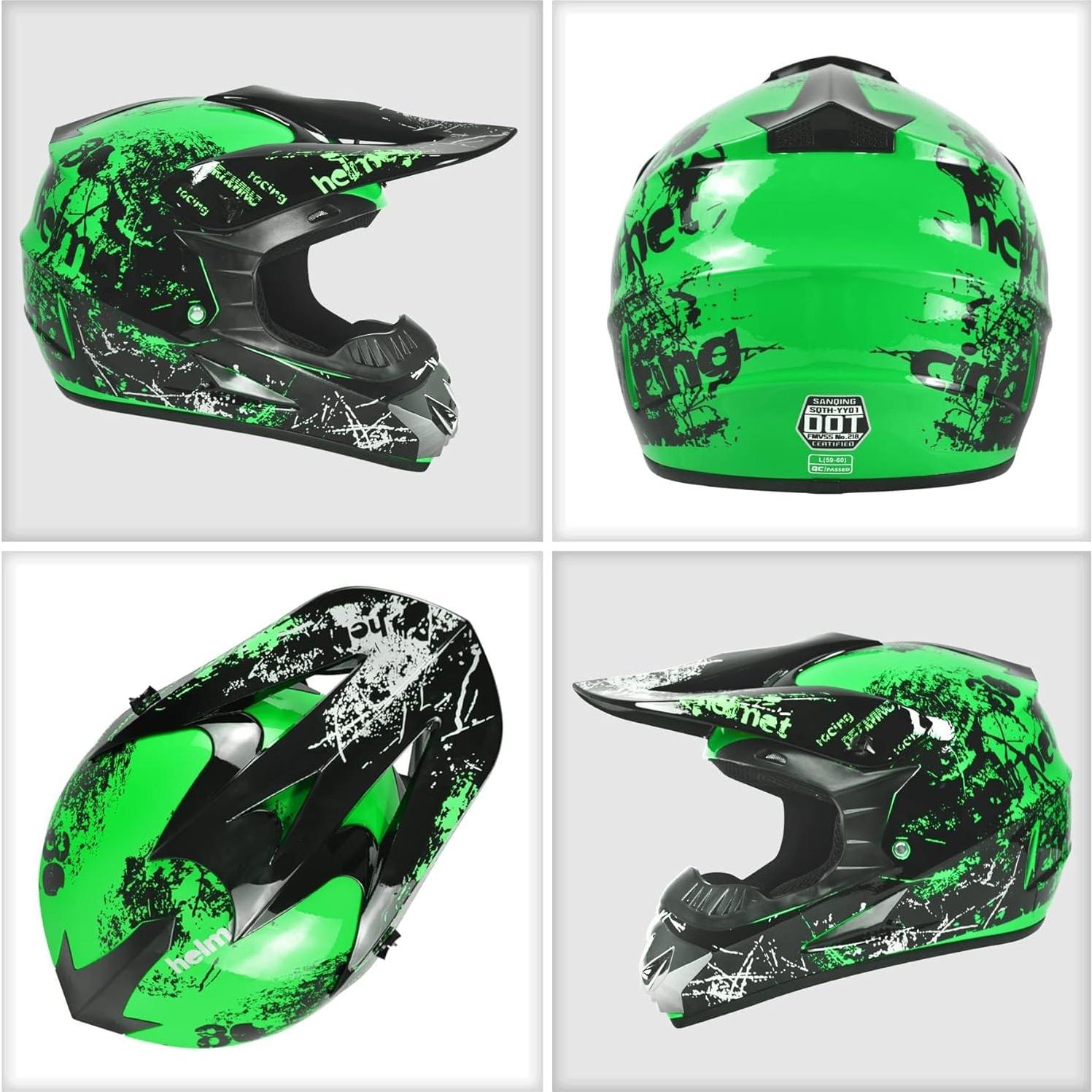 Casco de Motocicleta SPARK para Niños y Adultos Off-Road