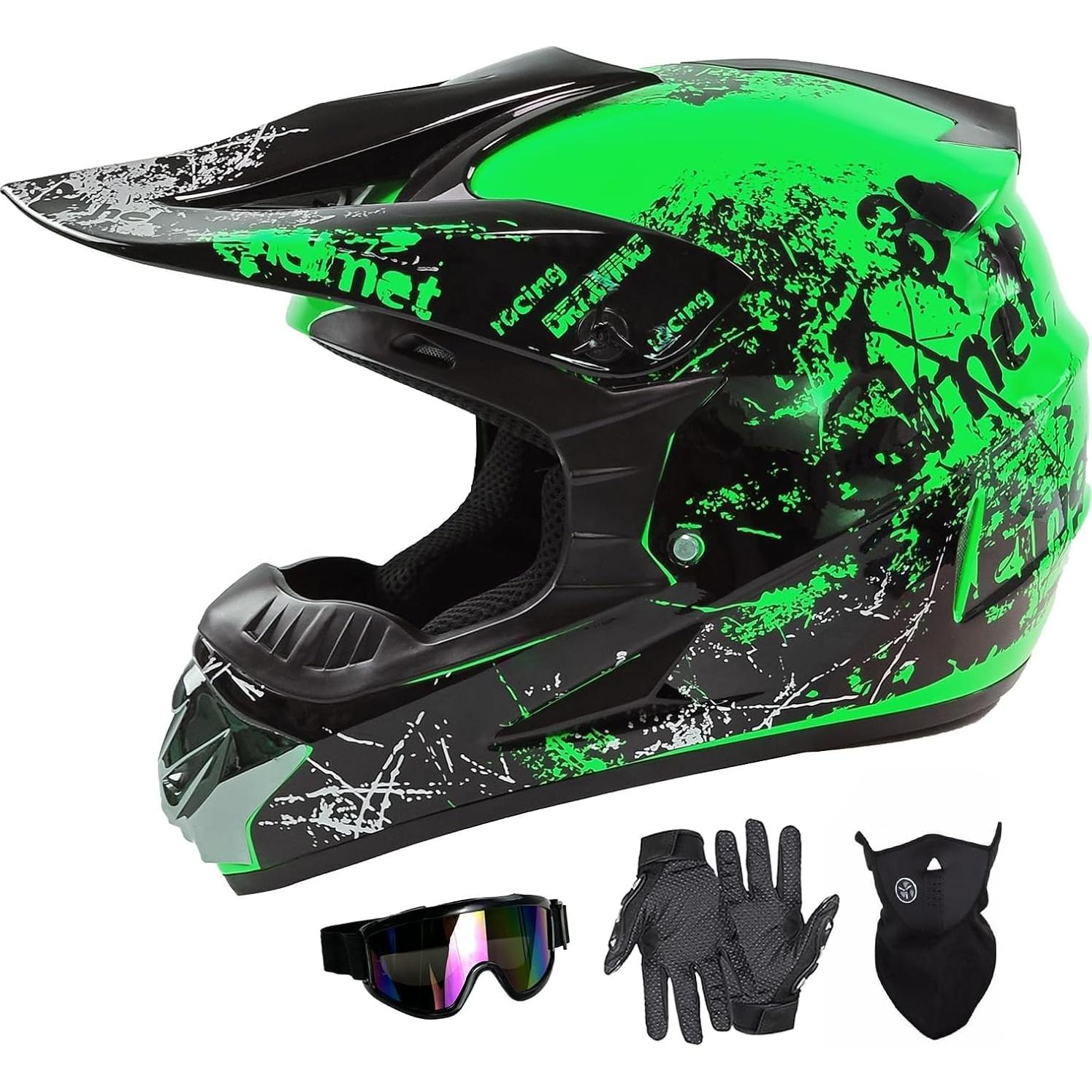 Casco de Motocicleta SPARK para Niños y Adultos Off-Road