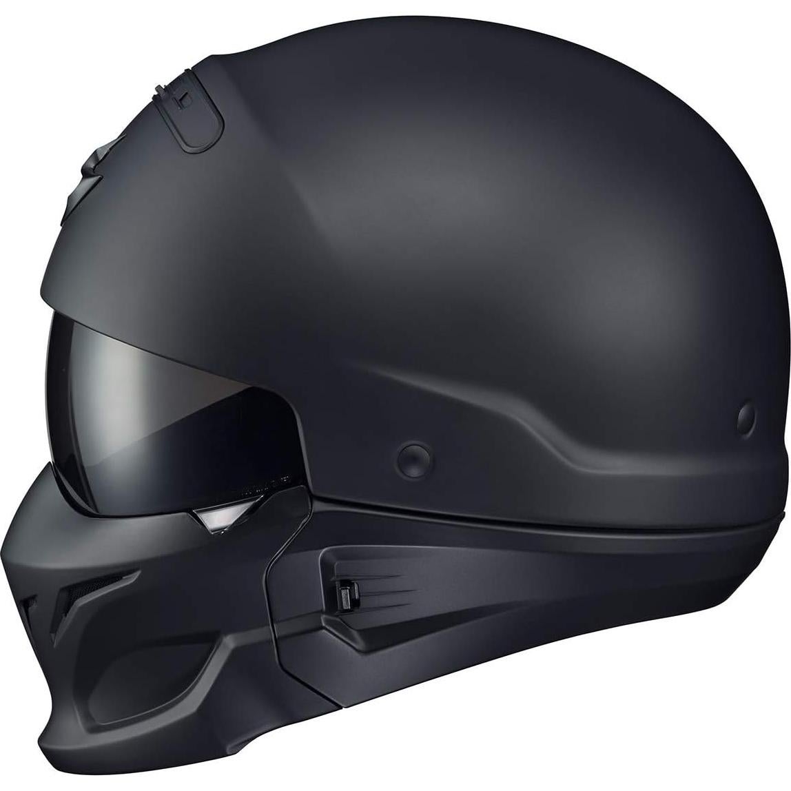 Casco de Motocicleta ScorpionEXO Exo Covert Negro Mate XL