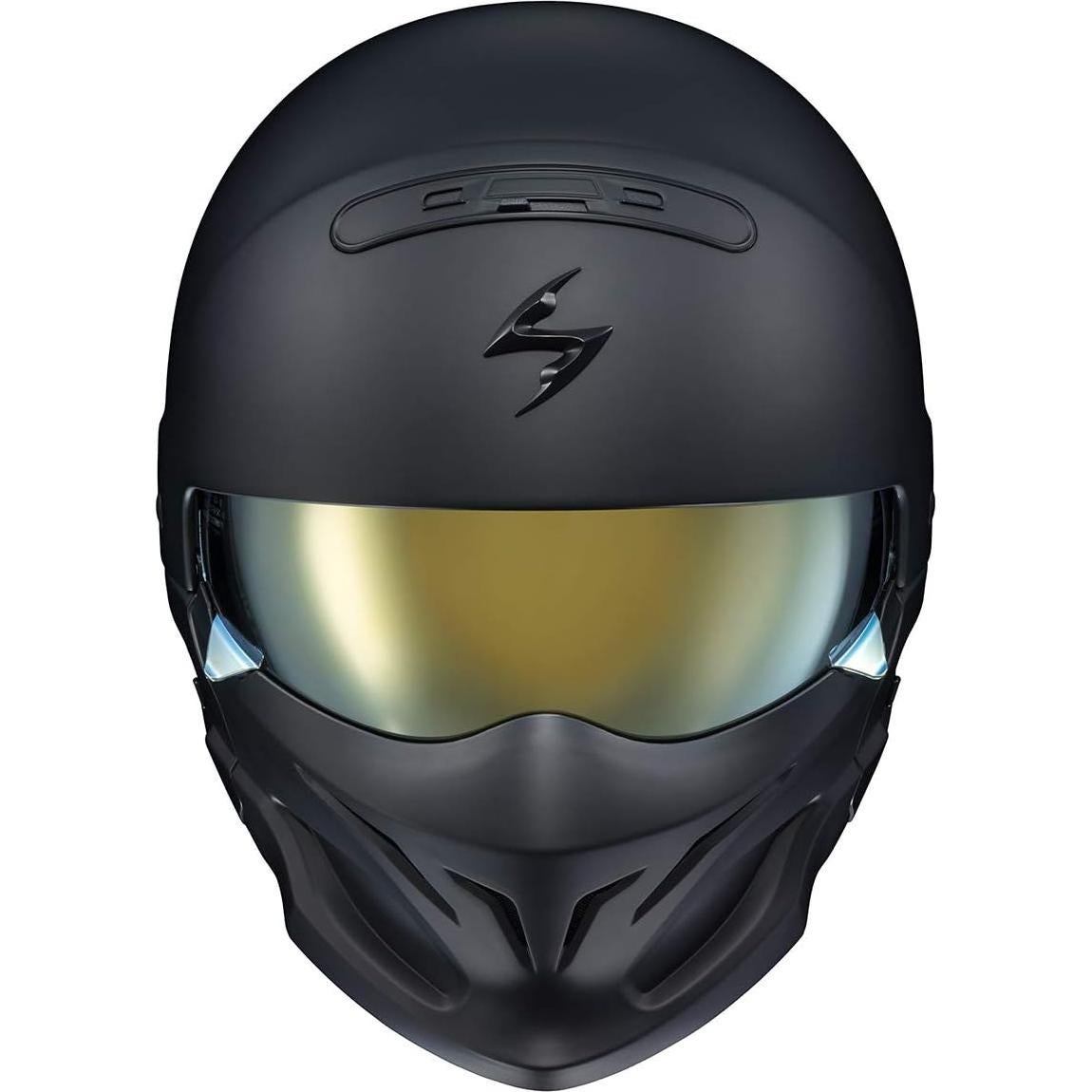 Casco de Motocicleta ScorpionEXO Exo Covert Negro Mate XL