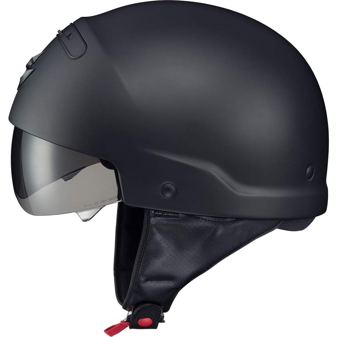 Casco de Motocicleta ScorpionEXO Exo Covert Negro Mate XL