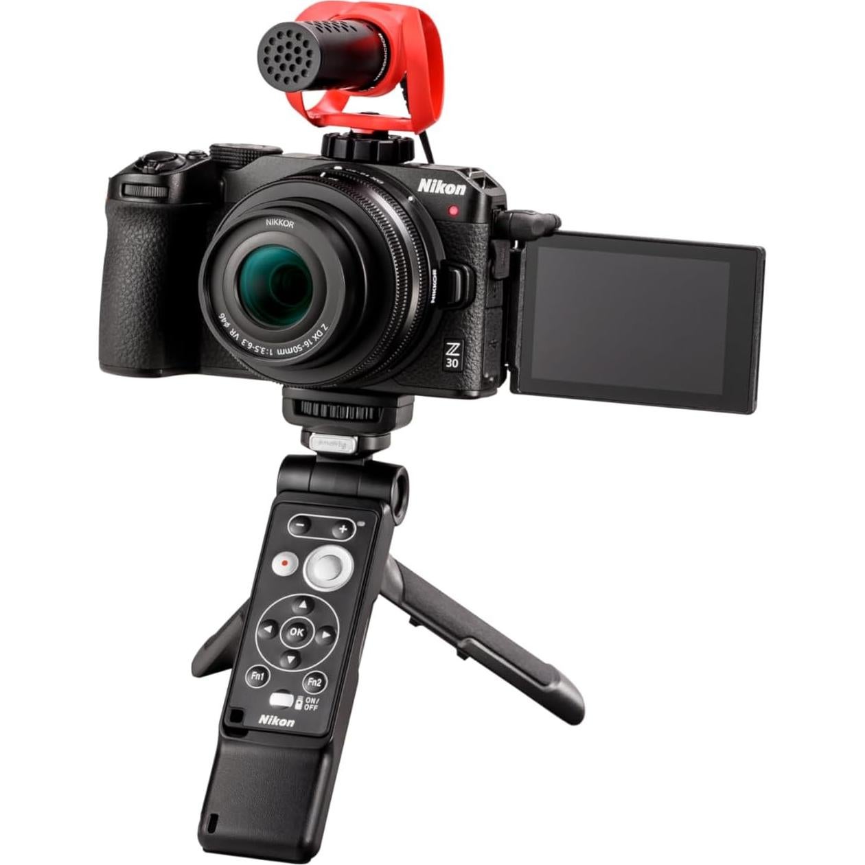 Cámara sin espejo Nikon Z 30 con lente NIKKOR 16-50mm