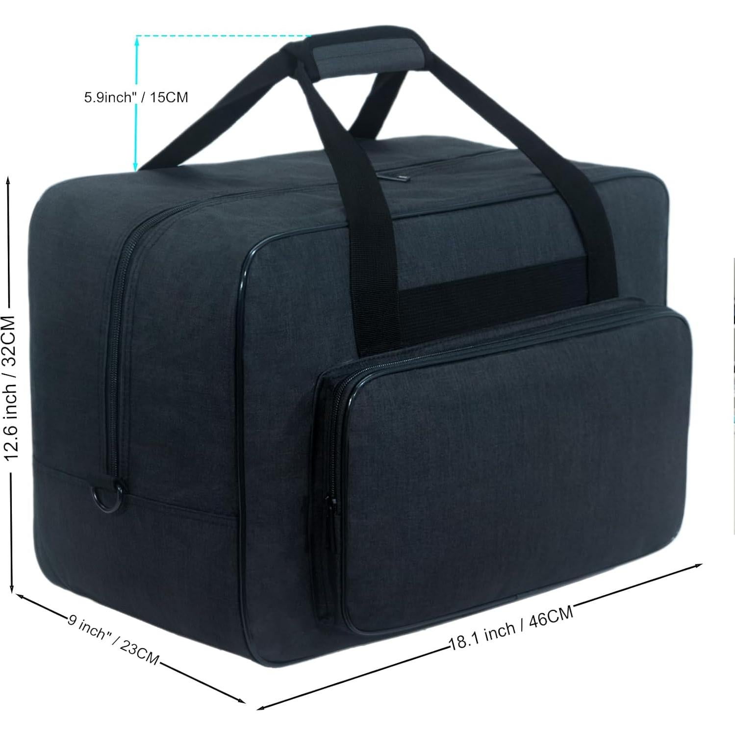 Funda de Transporte para Máquina de Coser Universal XH005 - Negra