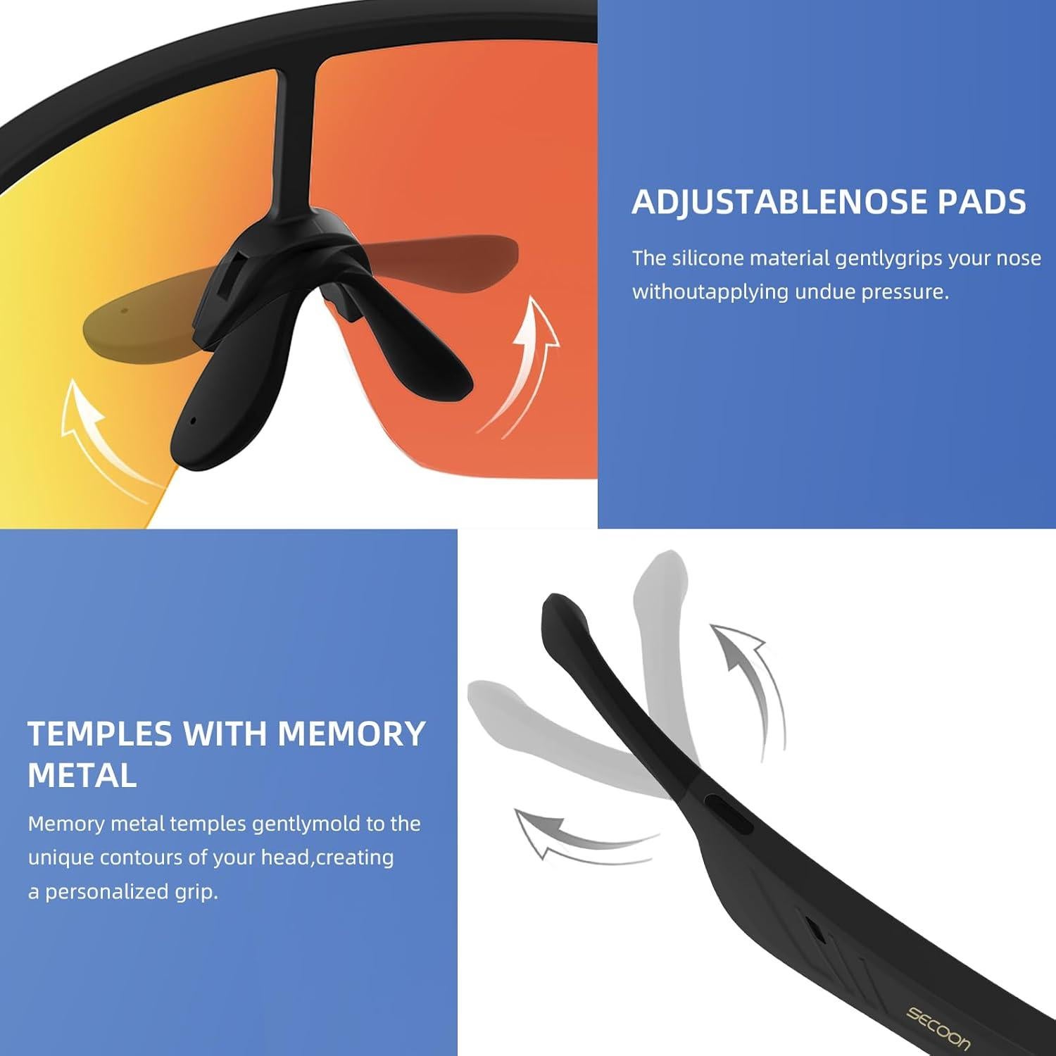 Gafas de Sol Bluetooth Polarizadas UV400 - Gafas Deportivas Inteligentes