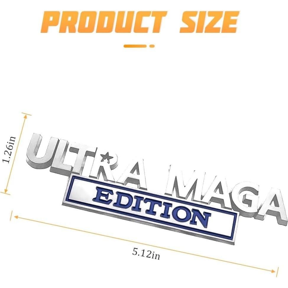 Calcomanía de Metal 3D AICEL para Automóvil Plata/Azul