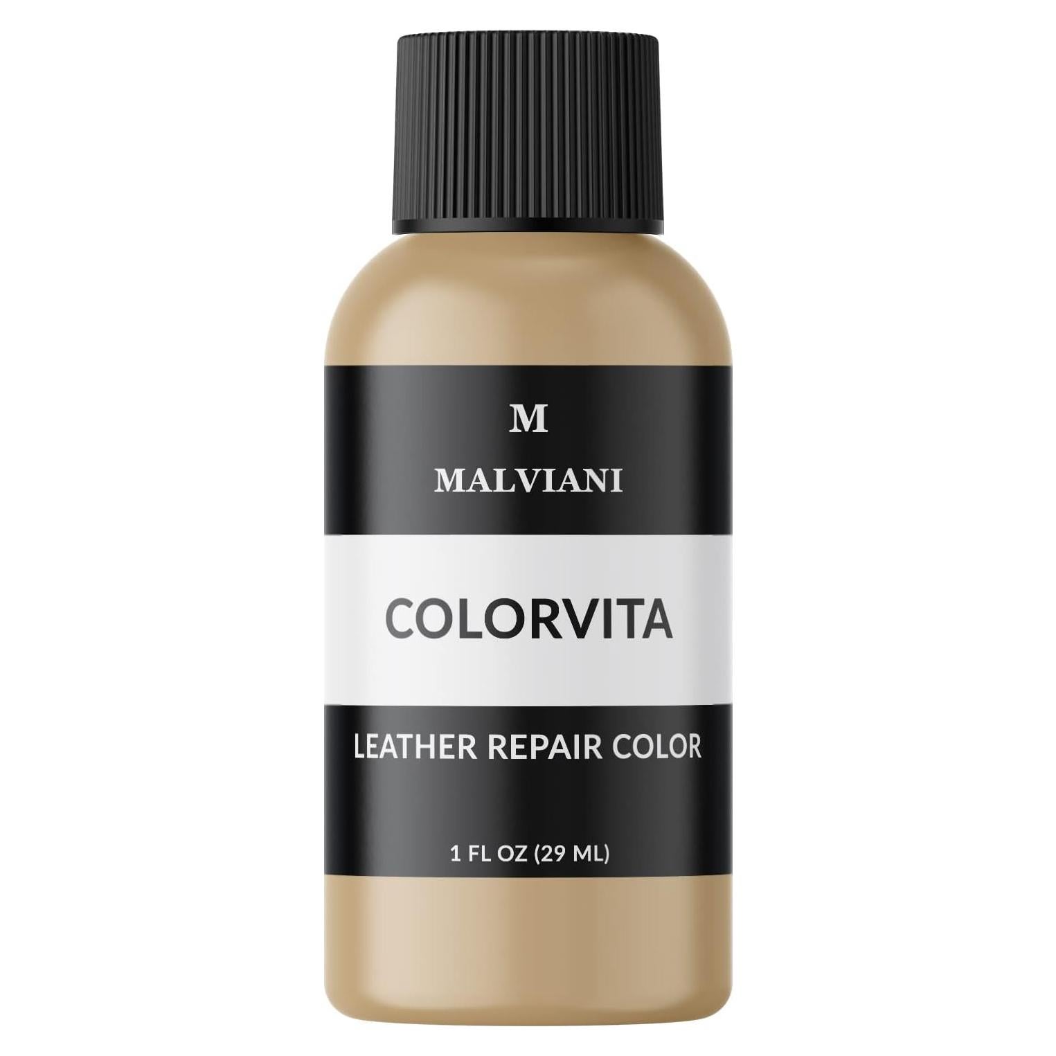Restaurador de Color para Cuero MALVIANI Beige 28 g - Rápido y Efectivo