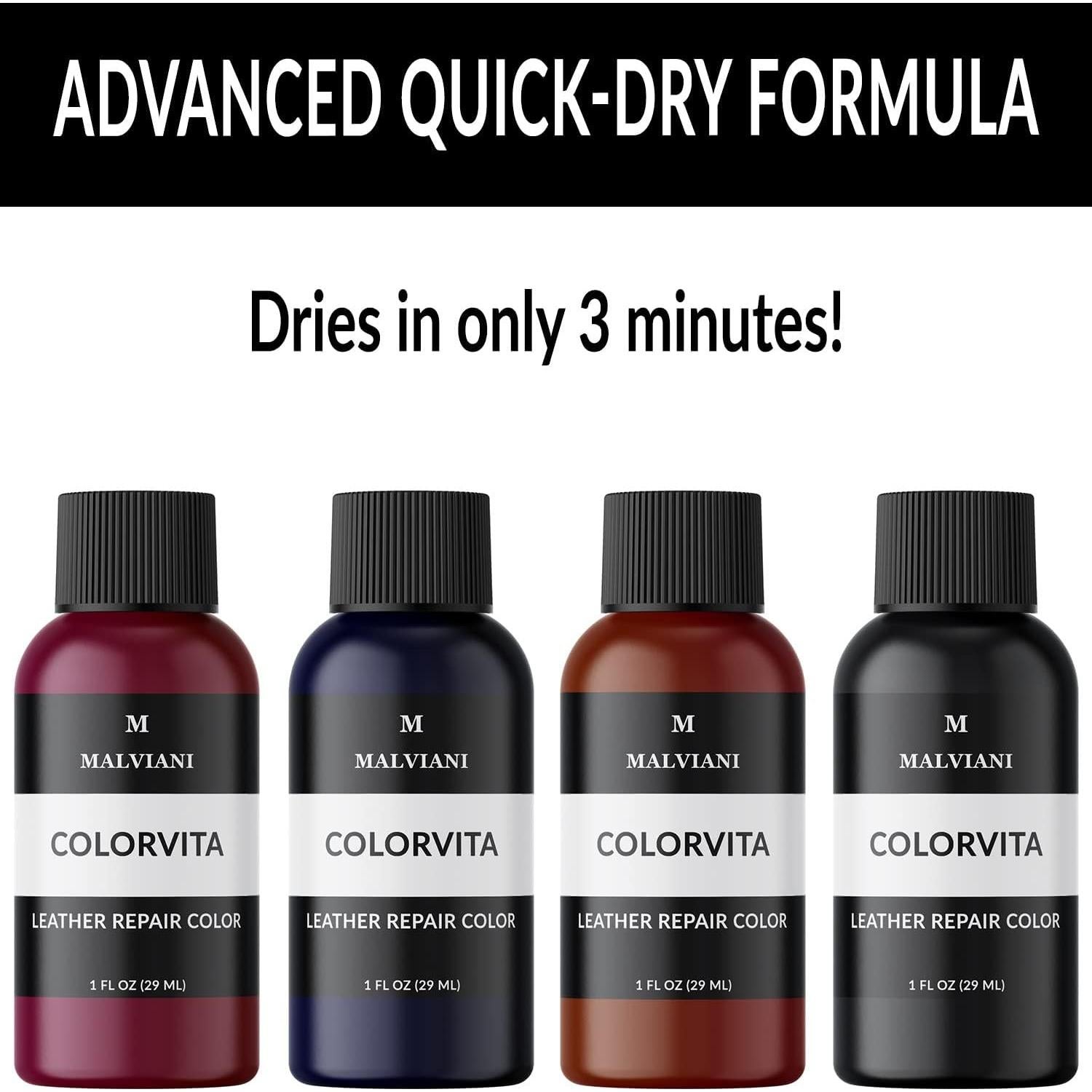 Restaurador de Color para Cuero MALVIANI Beige 28 g - Rápido y Efectivo