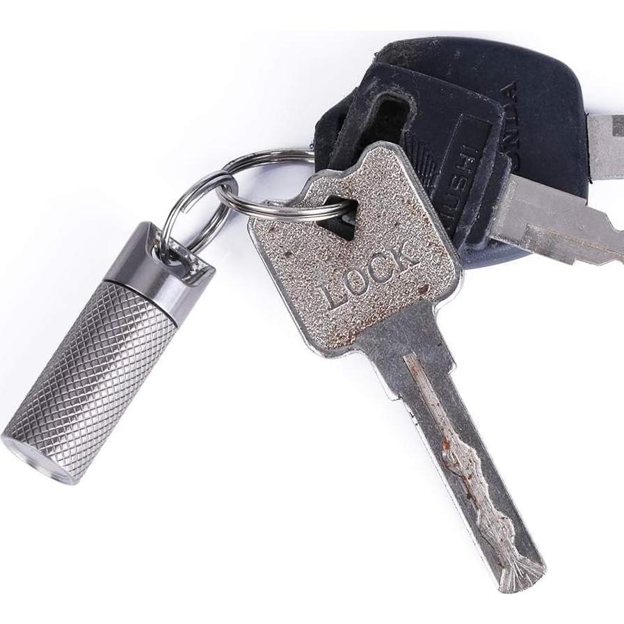Contenedor de Píldoras Mini Opret de Titanio Impermeable