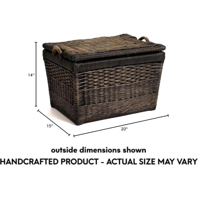 Canasta de Almacenamiento Mediana La Dama de la Canasta 50.8x38.1cm