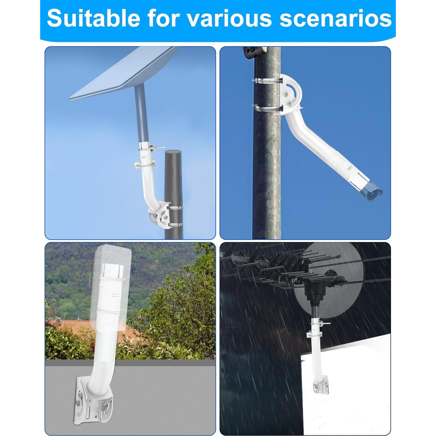 Kit de Montaje Starlink Burbifro - Soporte Ajustable en J