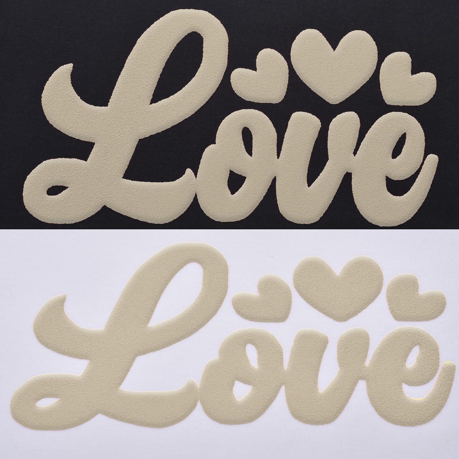 Vinilo de Transferencia de Calor 3D Puff Yikda 1.83m Beige