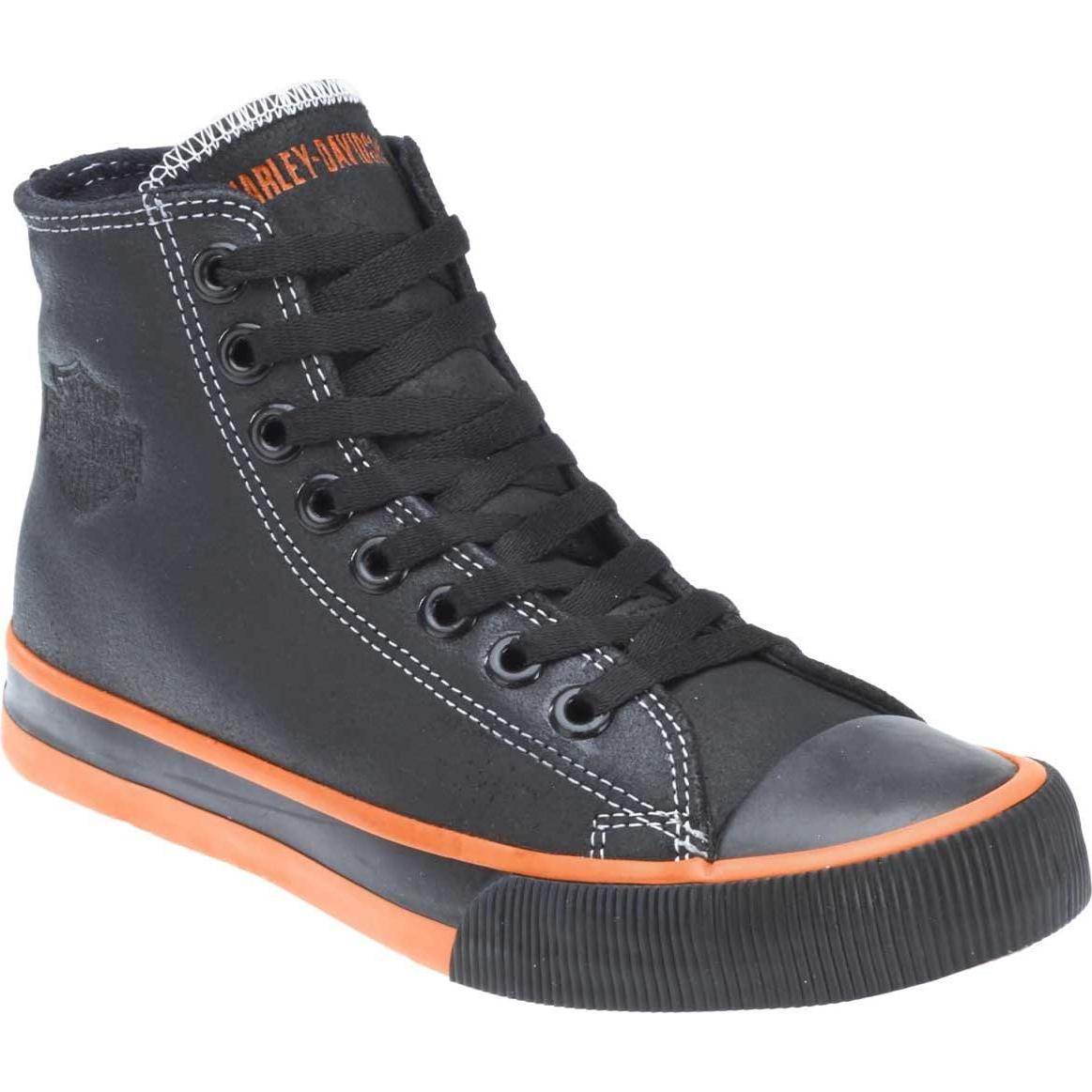 Zapatilla Casual de Motocicleta Harley-Davidson Nathan Negra