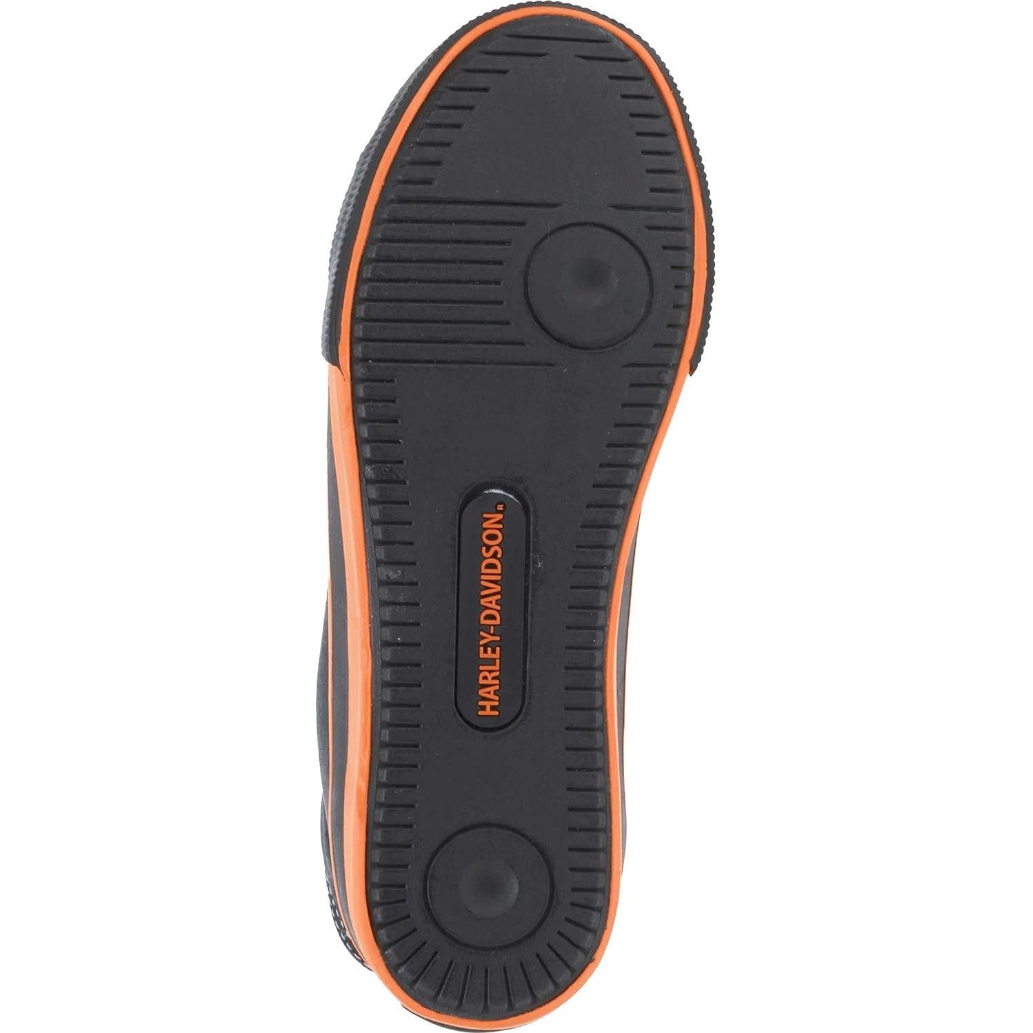 Zapatilla Casual de Motocicleta Harley-Davidson Nathan Negra