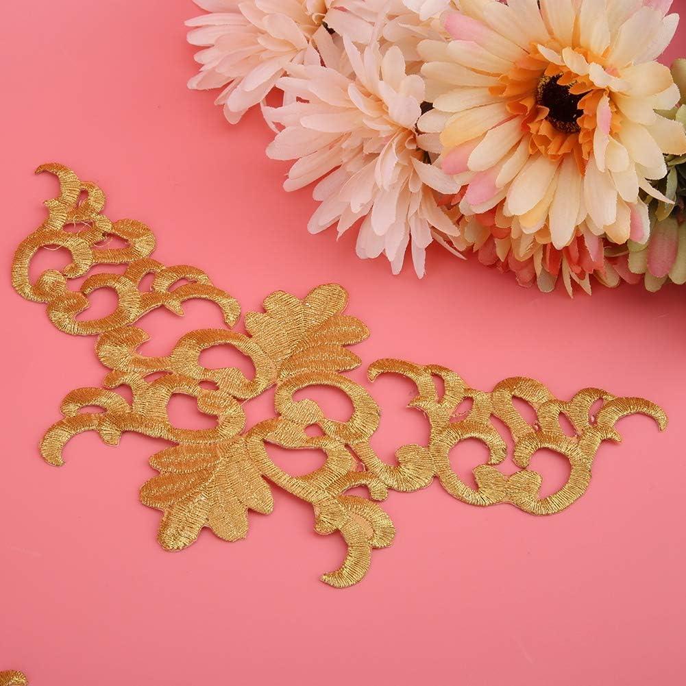 4 Parches Bordados Florales Tomotato para Decoración de Ropa