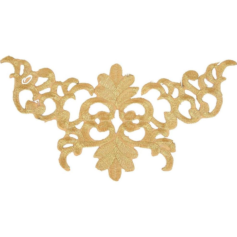 4 Parches Bordados Florales Tomotato para Decoración de Ropa