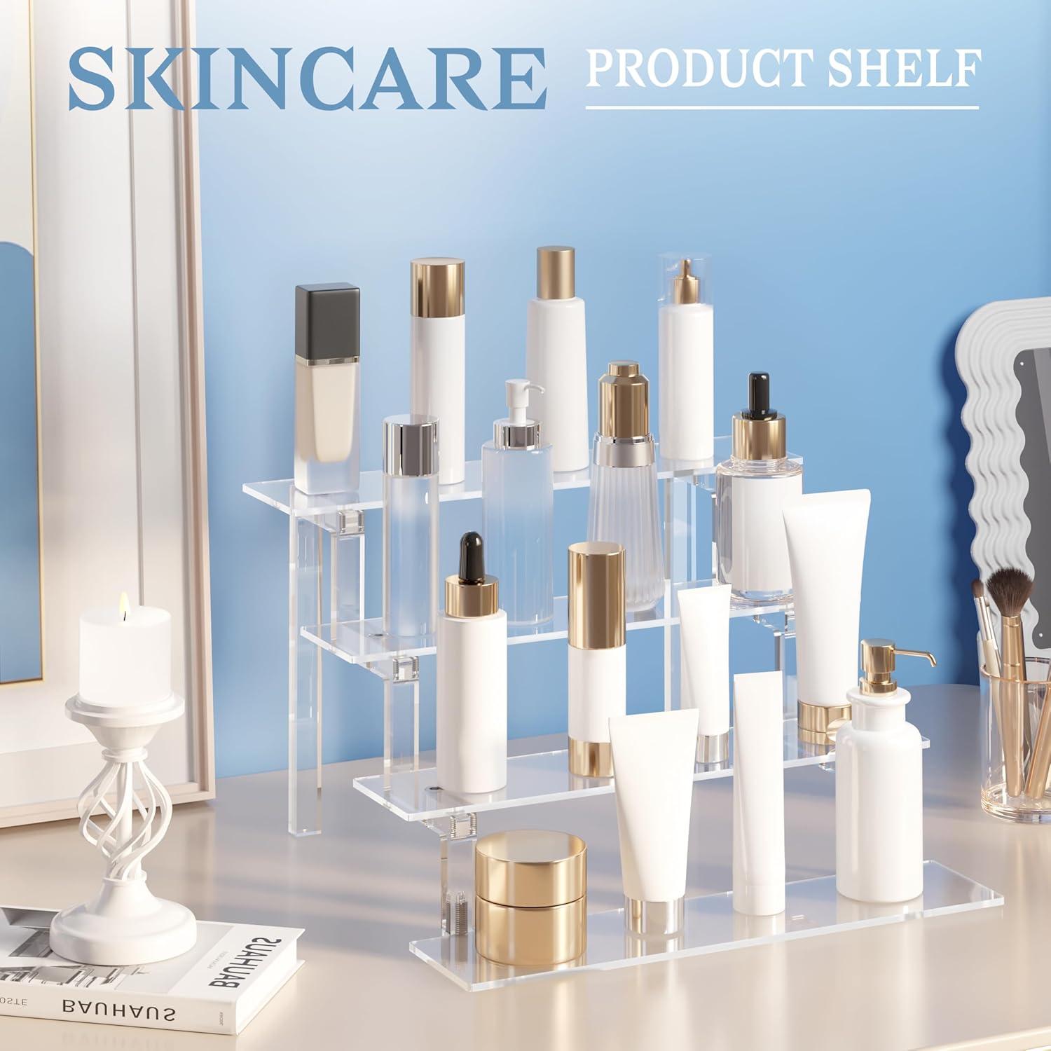 Soporte Organizador de Perfume Kcrystenia 4 Niveles Acrílico