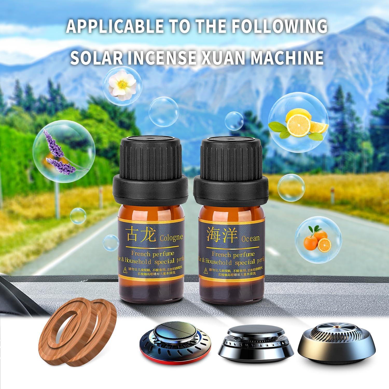 Recargas Ambientador Solar Kwak Gulong 4 Botellas Aceite Esencial