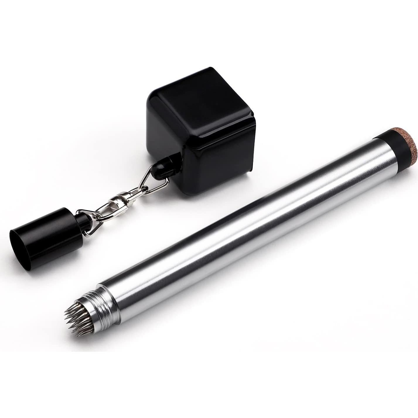 Soporte de Tiza TOBWOLF 2 en 1 para Taco de Billar Portátil