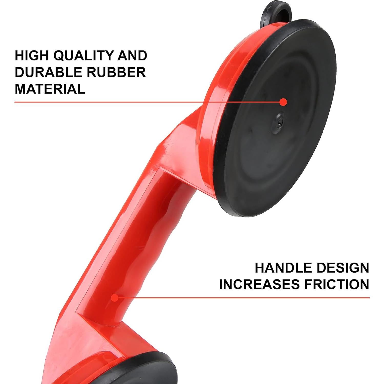 Cups de Succión de Vidrio OTI 11.83 cm - 59.87 kg (2 Piezas)