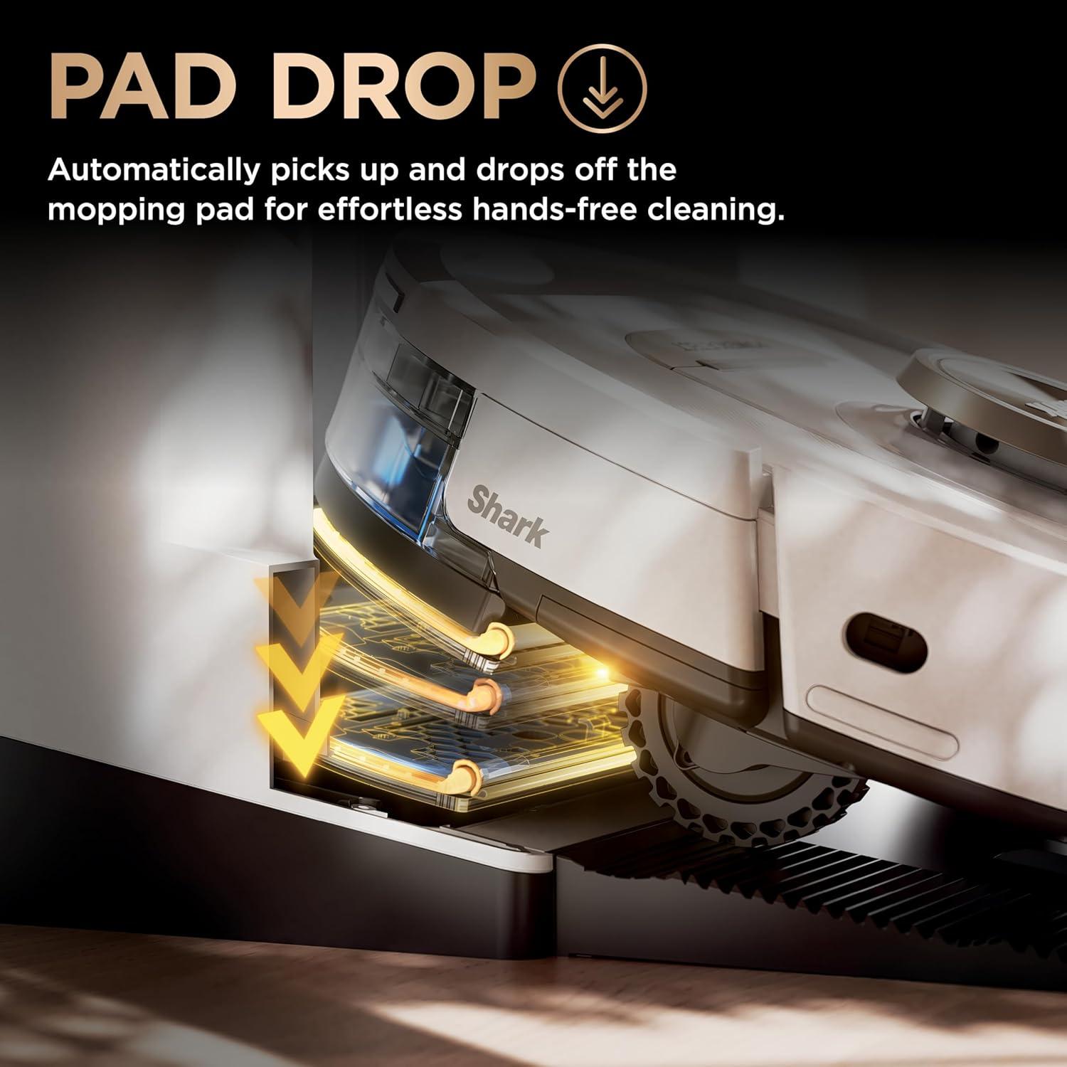 Aspiradora Robot Shark AV2800ZE, autovaciado, 60 días