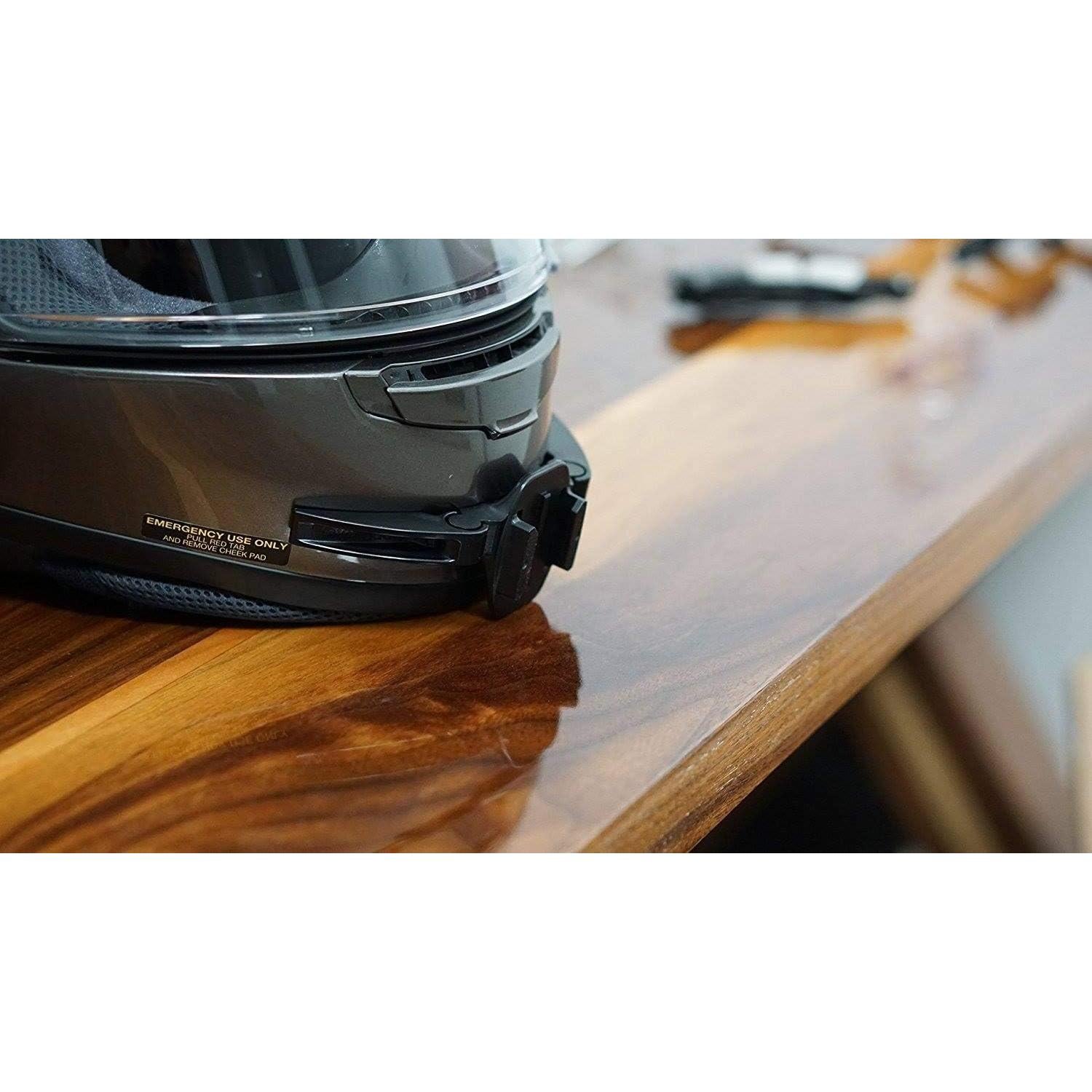 Soporte de mentón para casco MotoRadds MR-001 negro