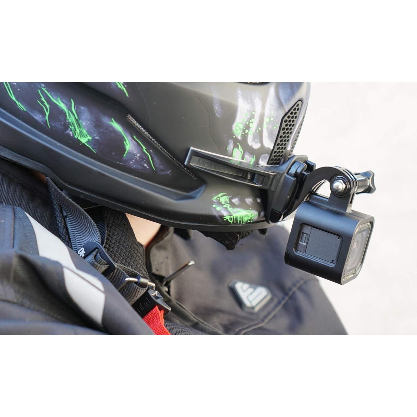 Soporte de mentón para casco MotoRadds MR-001 negro