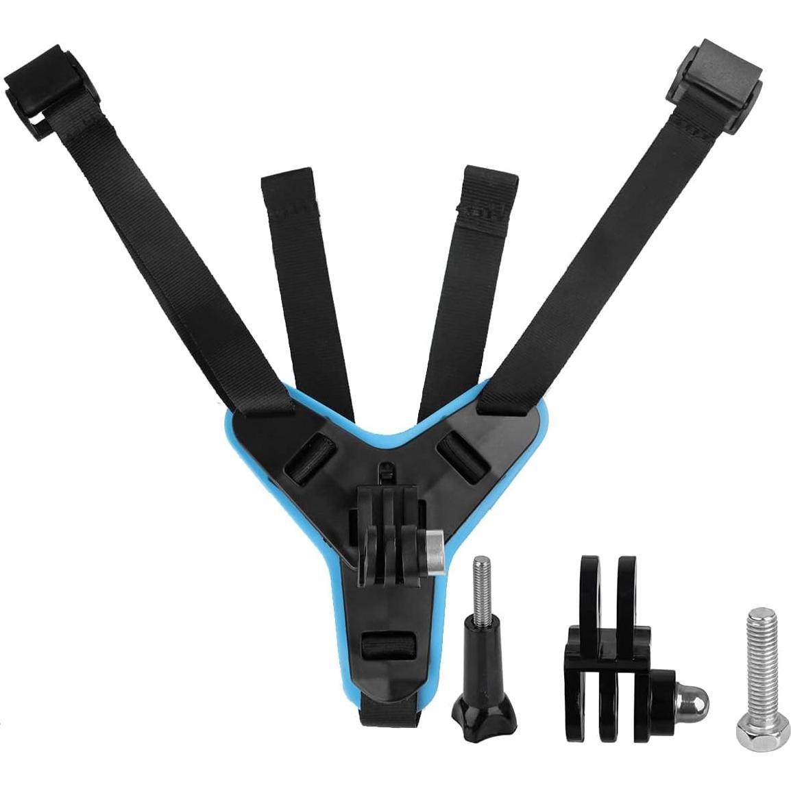 Soporte de Correa para Casco Lupholue GoPro Hero 12-6 Azul