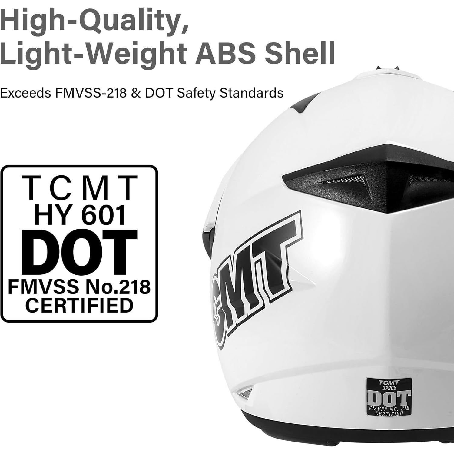 Casco de Motocicleta TCMT Off-Road MX Unisex Adulto