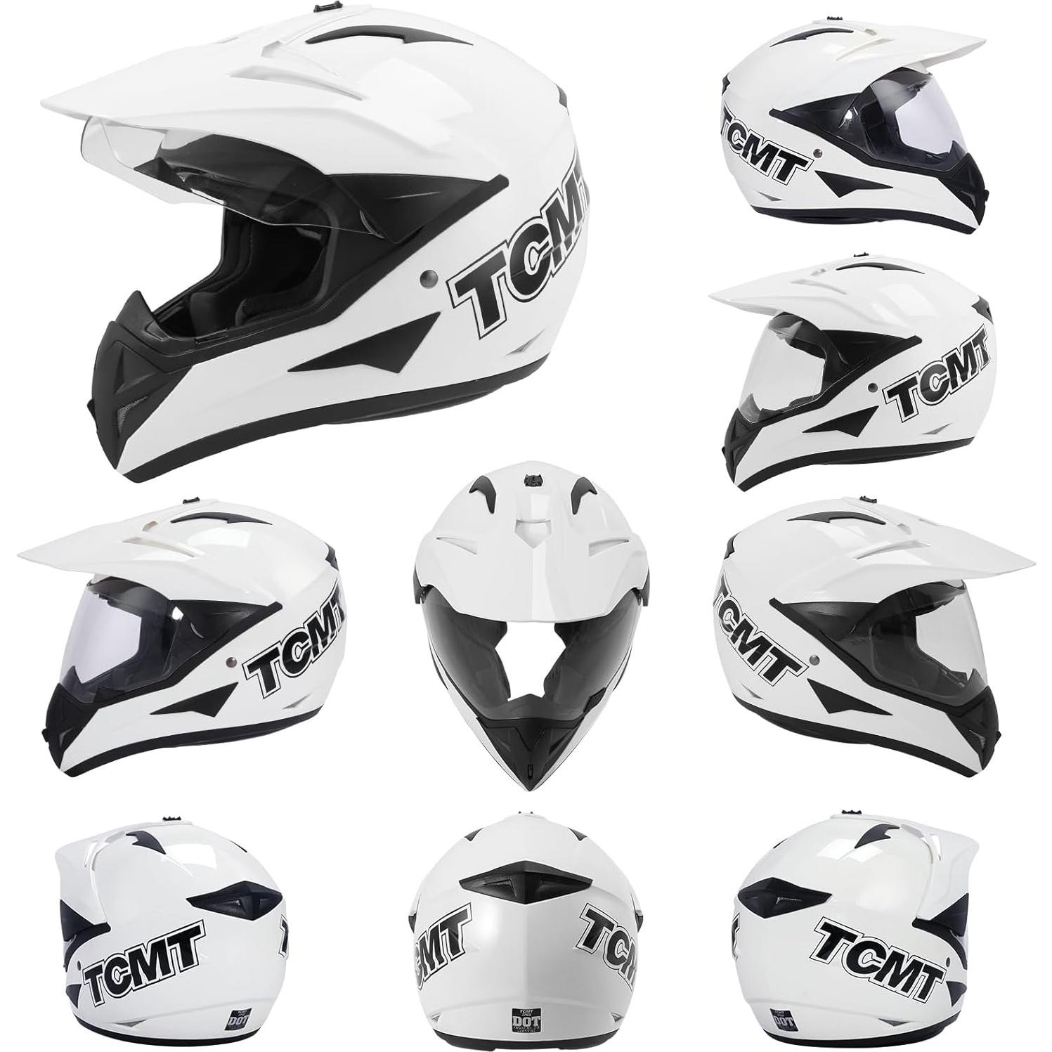 Casco de Motocicleta TCMT Off-Road MX Unisex Adulto