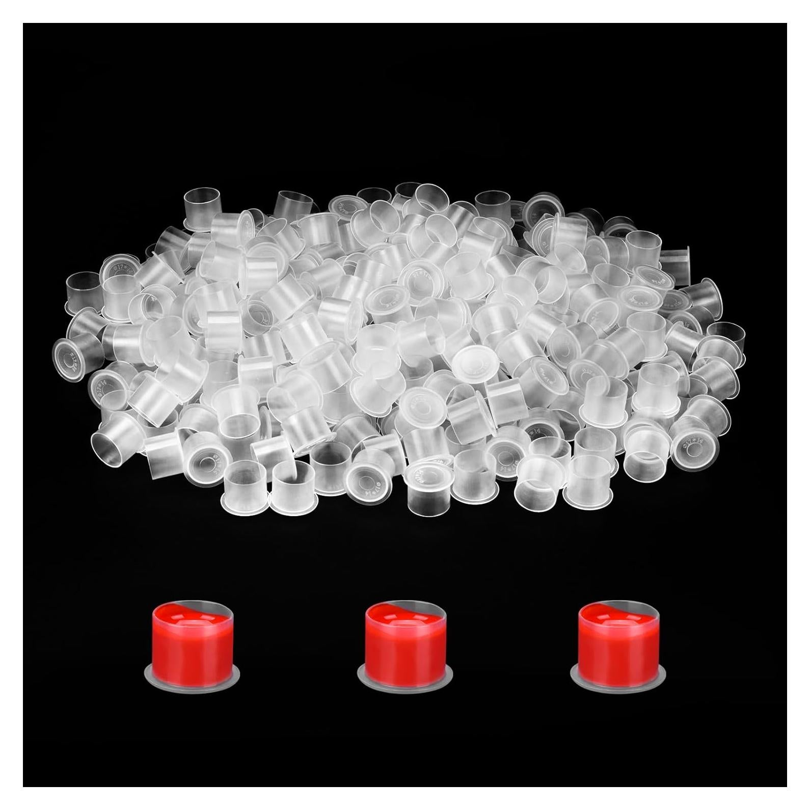 Tazas de Tinta para Tatuajes ATOMUS 100pcs Grande