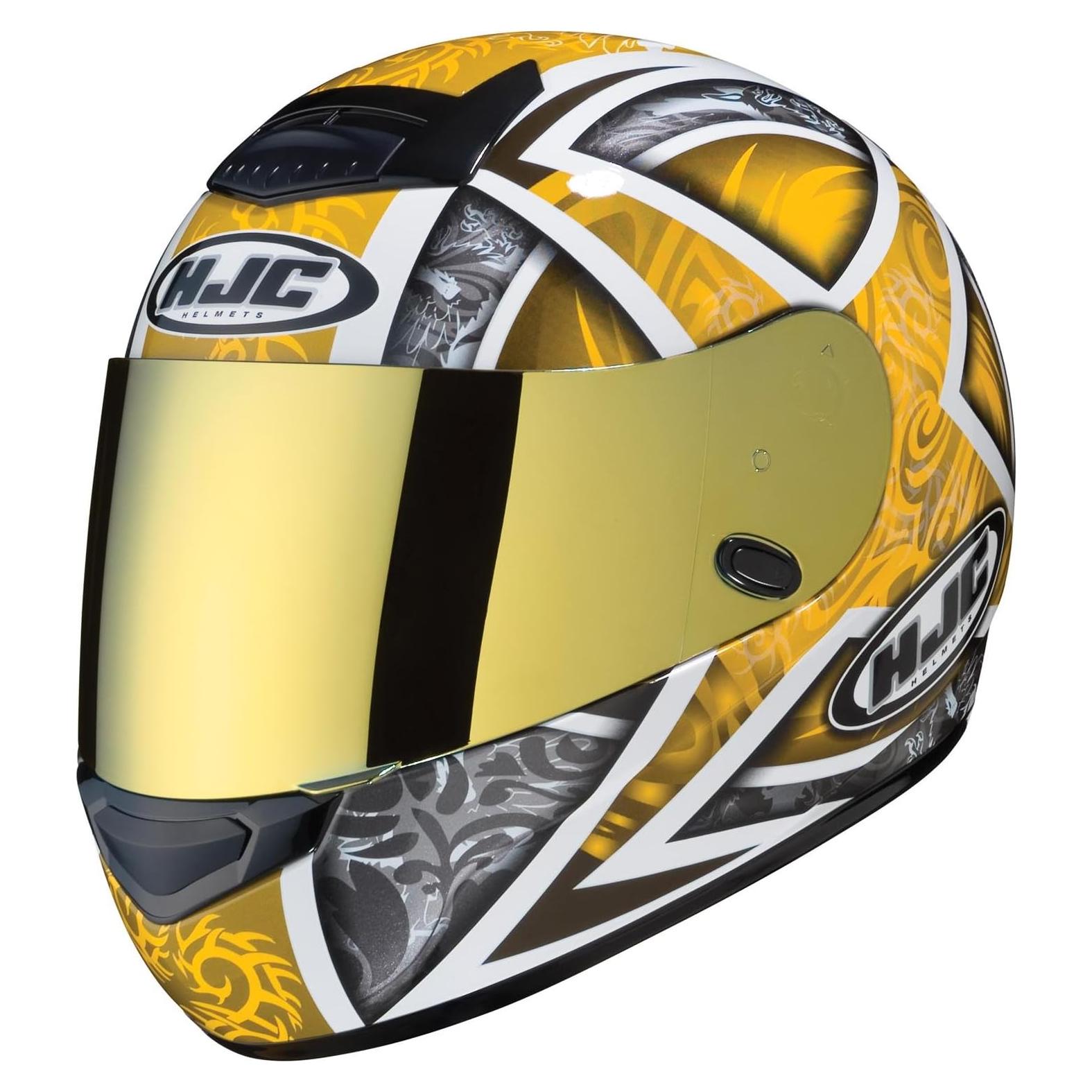 Escudo Facial HJC HJ-09 Oro para Casco Completo