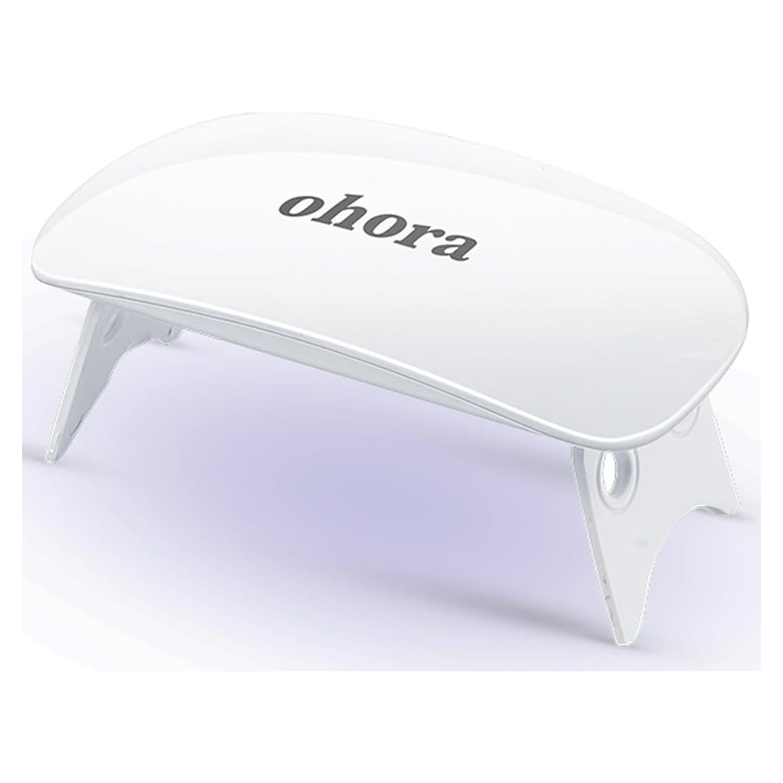 Lámpara LED ohora Care 6W para Uñas de Gel - Portátil, 2 Temporizadores