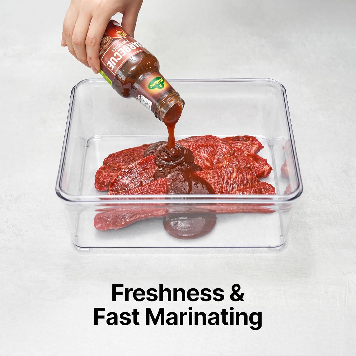 Contenedor de Alimentos Hermético VAKUEN 4L con Tapa Inteligente