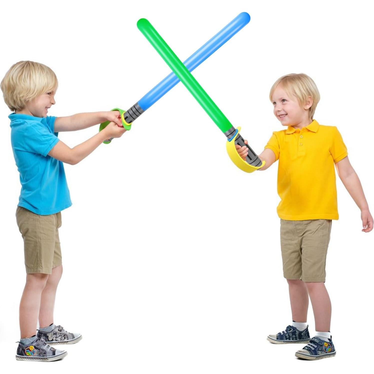 Sables de Luz Inflables EVERMARKET 79 cm - 4 Piezas Colores